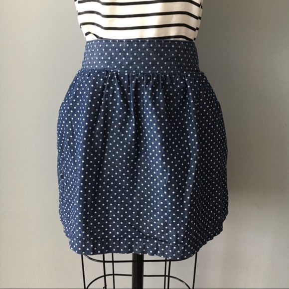 Levi's Dresses & Skirts - Levi's Denim Polkadot Skirt